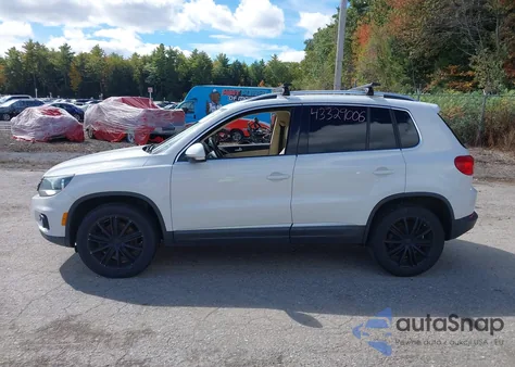 2014 Volkswagen Tiguan Se из США, поврежденный, VIN WVGAV3AX7EW533501